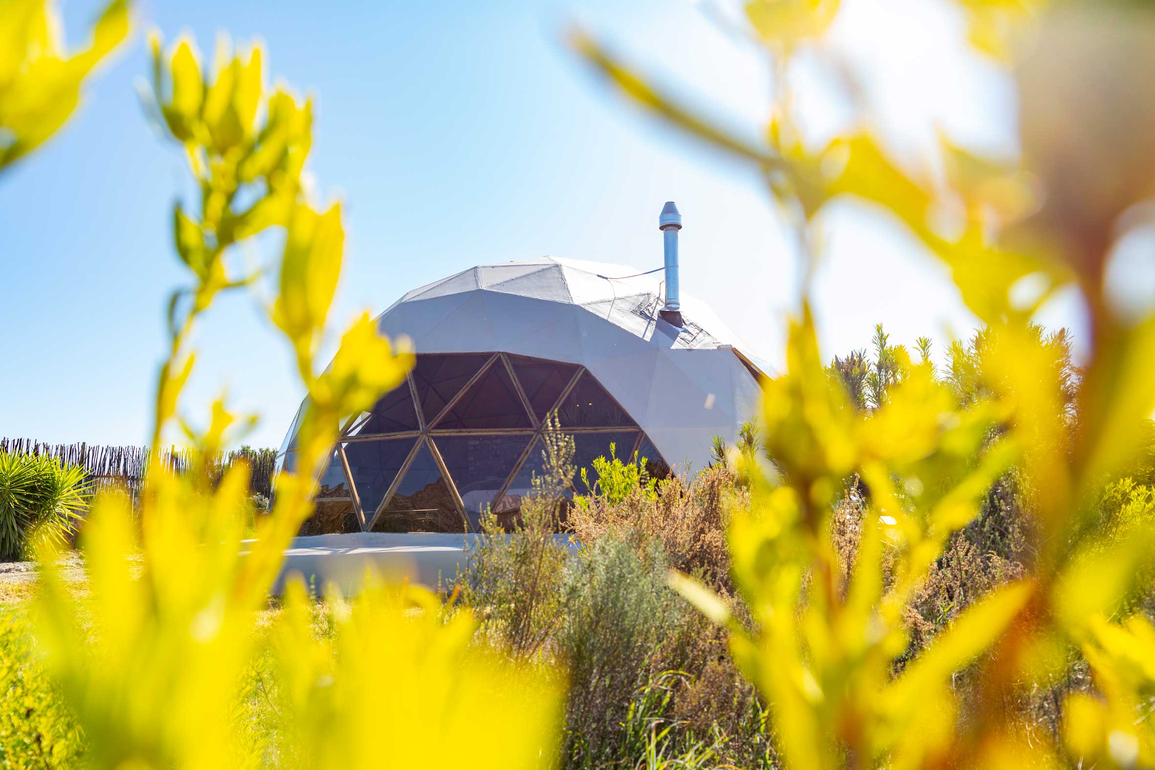 Outside view of Gaia StarDome