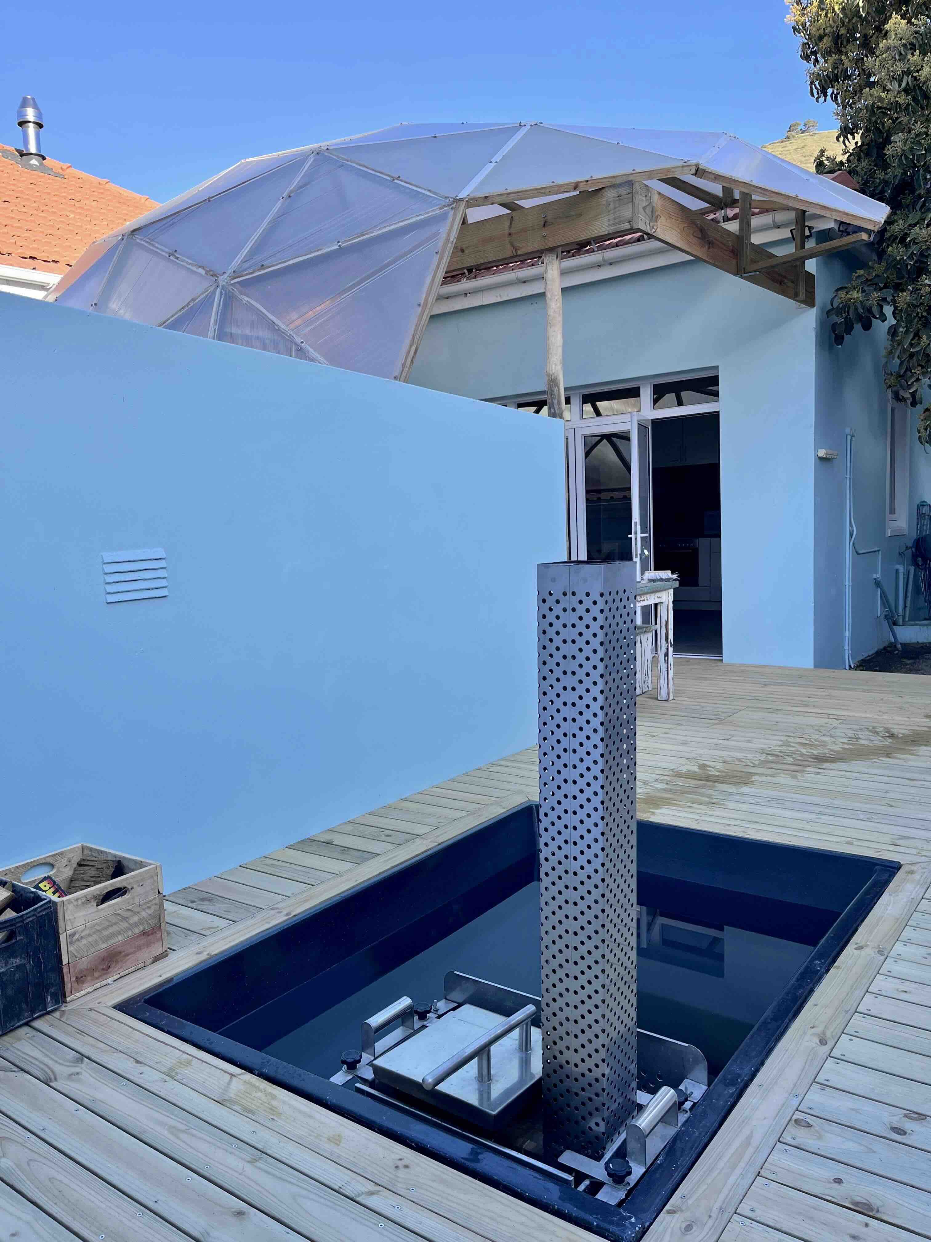 Wood fired hot tub / Kolkol / Spash pool